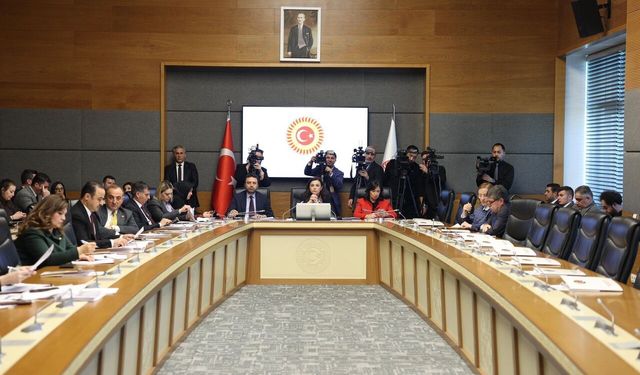 TBMM Suça Sürüklenen Çocuklar Komisyonu Toplandı
