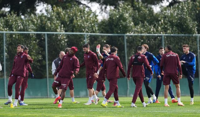Trabzonspor'da Galatasaray Maçı Mesaisi Sürüyor