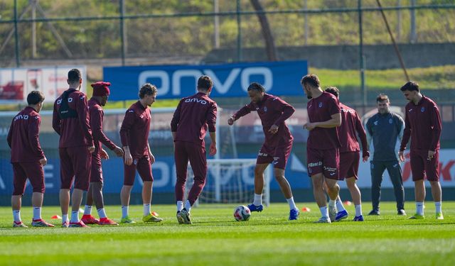 Trabzonspor, Galatasaray Maçı Hazırlıklarını Sürdürdü