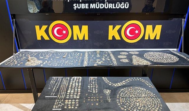 Ankara’da 6 Bin 382 Tarihi Eser Ele Geçirildi