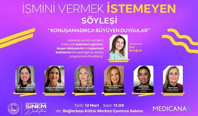 Üsküdar’da ‘İsmini Vermek İstemeyen’ Söyleşisi