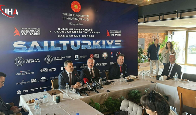 Cumhurbaşkanlığı 7. Uluslararası Yat Yarışları'nda Rota Çanakkale: Boğazda Saygı Sürüşü