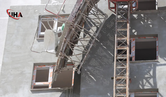 Ankara’da İnşaat Faciası: İskele Çöktü, 3 İşçi Yaralı