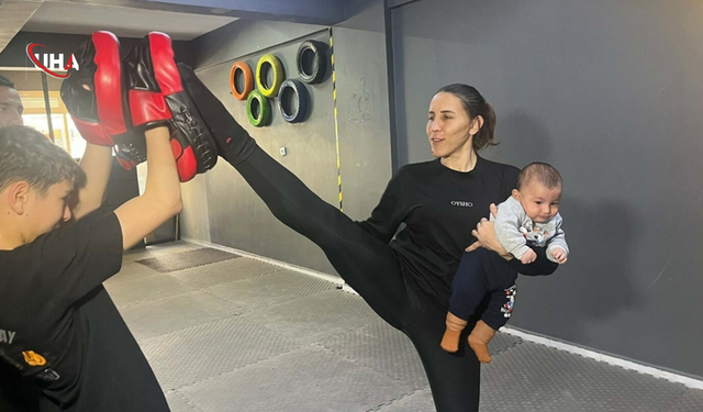 Şampiyon Antrenör Yeliz Koblay Çocuklarını Ringde Büyütüyor