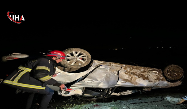 Osmaniye'de Otomobil Takla Attı: 1 Ölü, 3 Yaralı