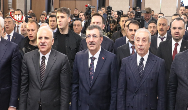 Cumhurbaşkanı Yardımcısı Cevdet  Yılmaz: Huzur, Kalkınmanın Motorudur