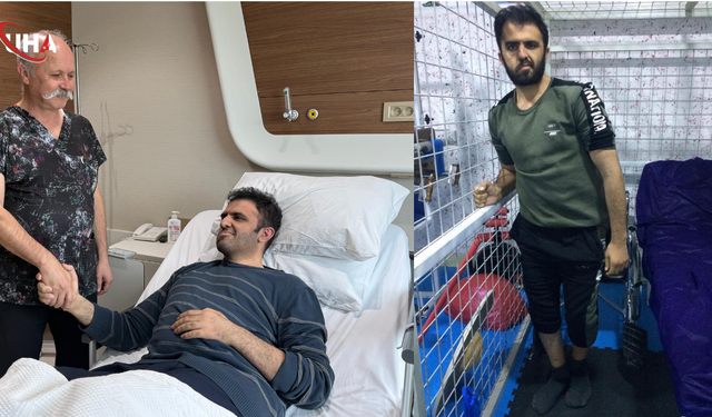 Ankara’da Tıp Mucizesi: Iraklı Felçli Gazeteci Yıllar Sonra İlk Adımını Attı