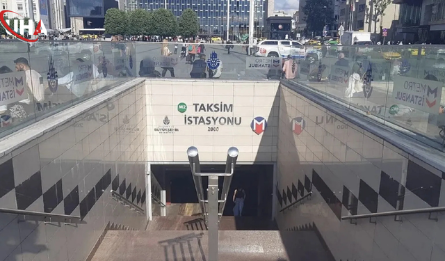 İstanbul'da Kritik Karar: Taksim Hattına Valilik Kısıtlaması