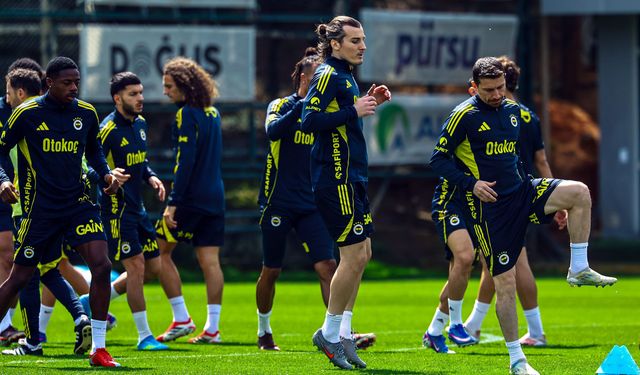 Fenerbahçe’de Rizespor Maçı Hazırlıkları Sürüyor