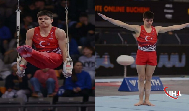 Genç Jimnastikçi Ege Dünya 4'üncülüğü İle Gururlandırdı