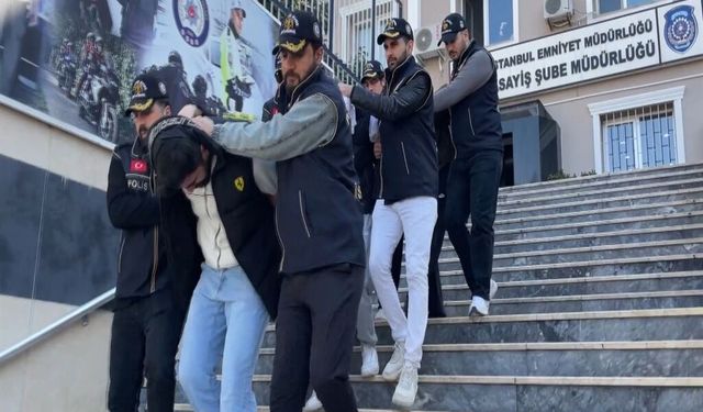 İstanbul’da İş Yerlerine Baskı Kuran 8 Şüpheli Yakalandı