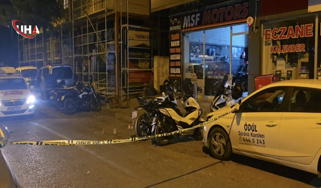 Ümraniye’de Bir İş Yerine Kurşun Yağdırıldı