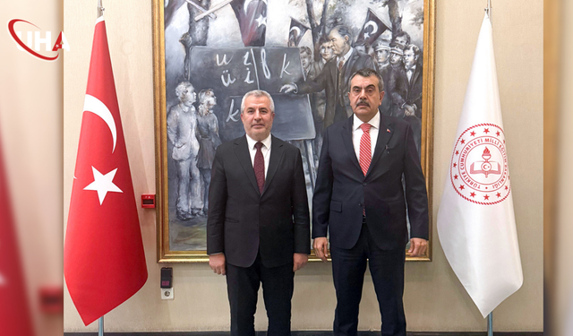 Bakan Tekin, ÖSYM Başkanı Ersoy İle Bir Araya Geldi