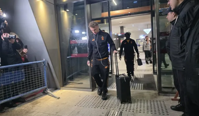 Galatasaray Kafilesi Trabzon'a Geldi