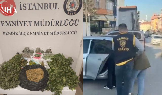 Pendik’te Yasaklı Madde Operasyonu: 10 Kilodan Fazla Madde Ele Geçirildi