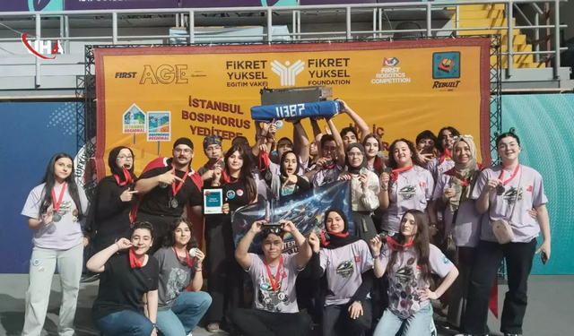 Bursa’nın "Ruki" Takımı Tarih Yazdı: Robot Turnuvasında Türkiye 2’ncisi Oldular
