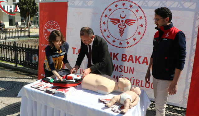 Samsun’da "Hayat Kurtaran" Yerli Hamle: ASELSAN Üretimi Şok Cihazları Meydanlarda