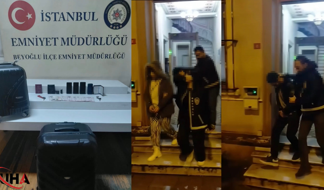Beyoğlu’nda "Bal Tuzağı" Operasyonu! Karı-Koca Gaspçı Çıktı