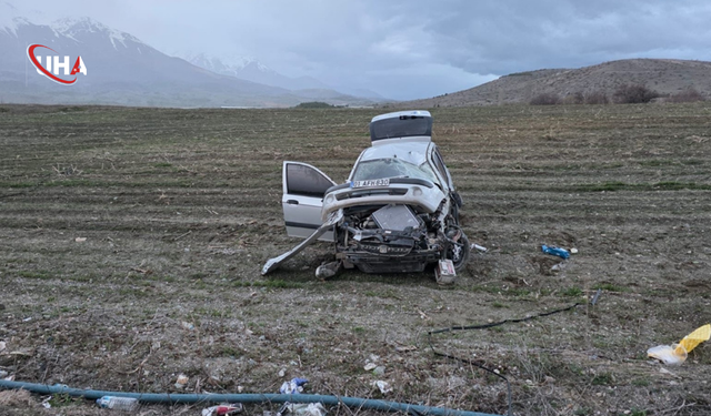 Malatya’da Korkutan Kaza: Devrilen Otomobilde Anne ve 2 Çocuğu Yaralandı