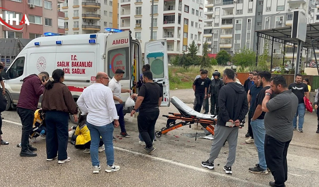 Kozan’daki Trafik Kazasında İki Kişi Hastaneye Kaldırıldı