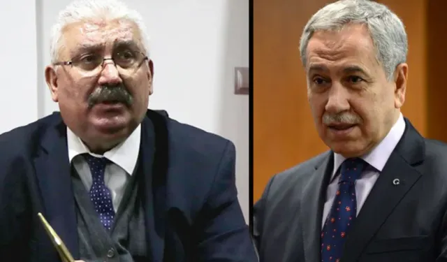 Bülent Arınç'ın 'Bahçeli' Göndermesine MHP'den Sert Yanıt: "FETÖ'ye Kuryelik Yapan Fosil Siyasetçi"