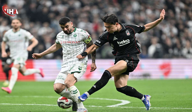 Beşiktaş, TÜMOSAN Konyaspor'a 0-1 Mağlup Oldu