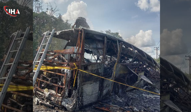 Endonezya’da Katliam Gibi Kaza: Otobüs Tankerle Çarpıştı, 16 Ölü