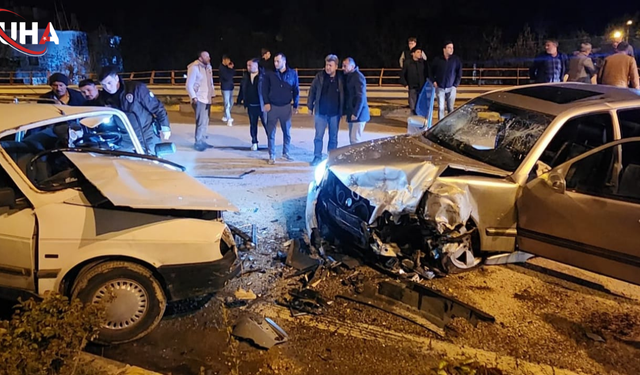 Alkollü Sürücü Durdurulamadı: Ters Yön Kazasında 3’ü Çocuk 6 Kişi Yaralandı