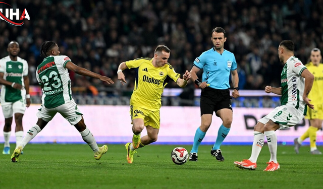 Fenerbahçe’den Şampiyonluk Yürüyüşüne Devam: Konya’da 3-0’lık Tarife