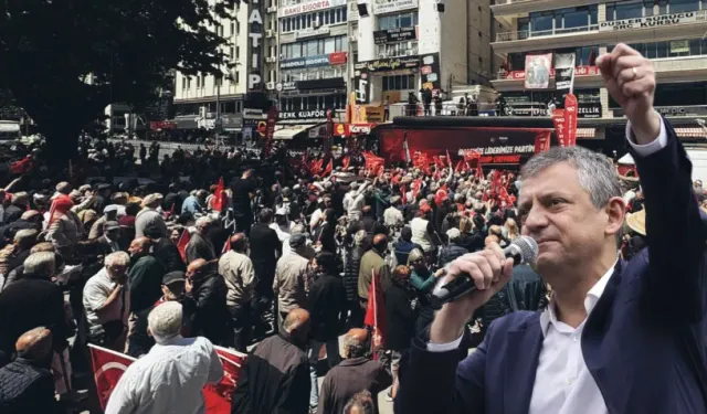 Güvenpark’ta Gözler Özgür Özel’in Konuşmasında