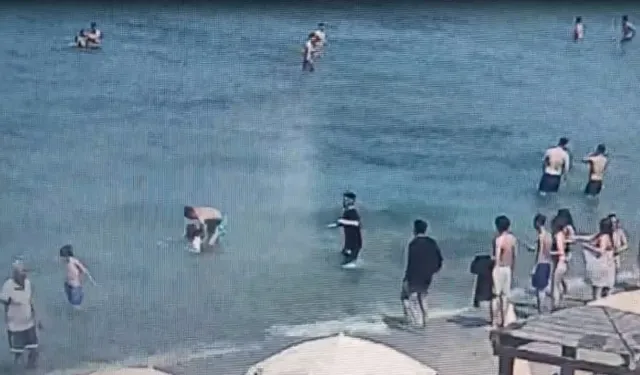 Kuşadası’nda Korku Dolu Anlar! Çinli Turist Böyle Kurtarıldı