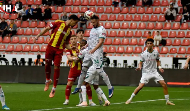Kayserispor son maçta Konyaspor’u geçti