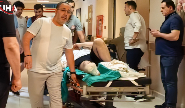Sağ Ayağını Çim Biçme Makinesine Kaptıran Gencin 3 Parmağı Koptu