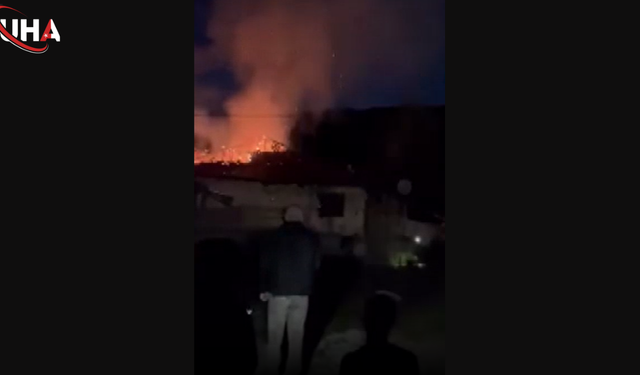 Ankara Çubuk'ta Korkutan Yangın