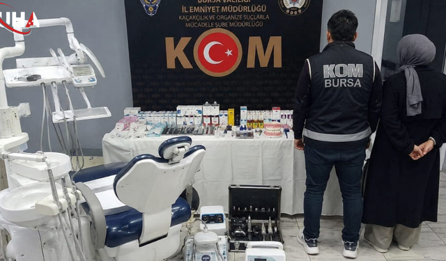 KOM Ekiplerinden Kaçak Klinik Operasyonu