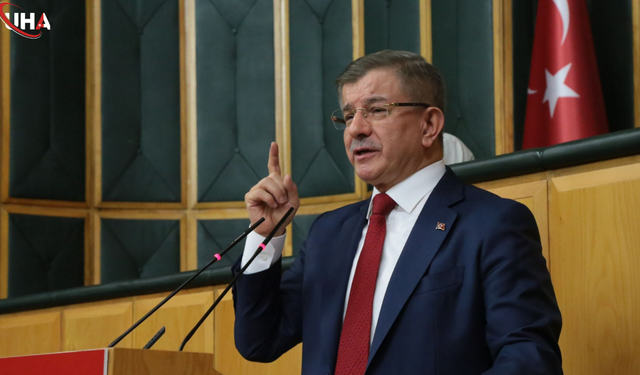 Davutoğlu’ndan Meclis’te Sert Mesajlar: Adalet Devrimi Şart