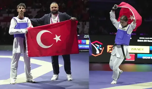Mahmut Bozteke ve Gamze Özcan Avrupa’da Altın Madalyaya Uzandı