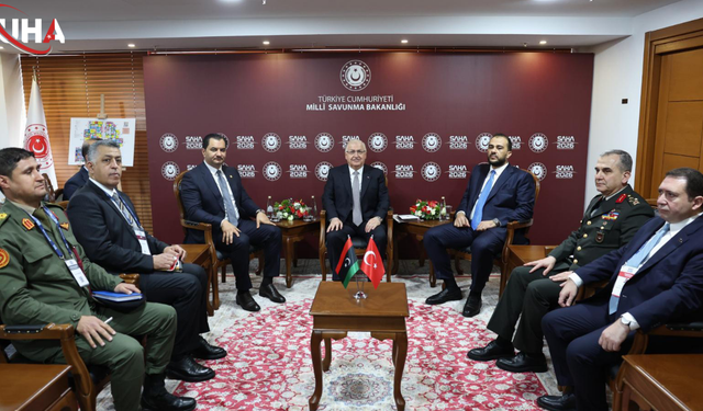 Bakan Güler: Saddam Hafter ve Abdusselam Zubi ile Görüştü