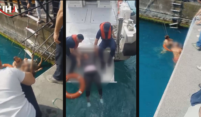 Sarıyer Sahilinde Suda Baygınlık Geçiren Kadına İlk Müdahale