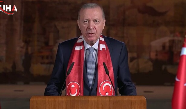 Cumhurbaşkanı Erdoğan'dan Tarihi Dünya Kupası Mesajı