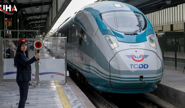 Hızlı Trende 55 Kilometrelik Hız Sınırı Tarih Oluyor
