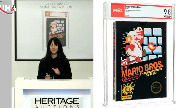 Super Mario Bros. Müzayedede Servet Kazandırdı