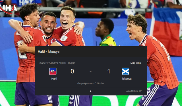 İskoçya Haiti'yi Tek Golle Geçti