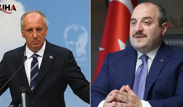 Mustafa Varank İle Muharrem İnce Arasında Siber Atışma