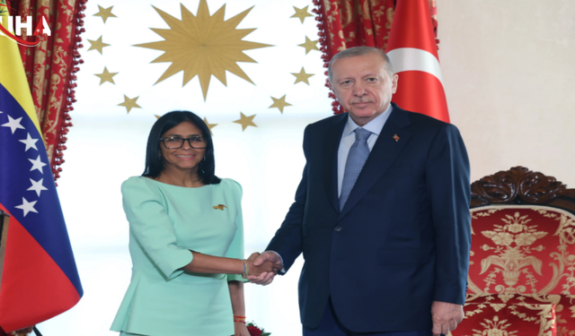 Cumhurbaşkanı Erdoğan, Rodriguez İle Buluştu