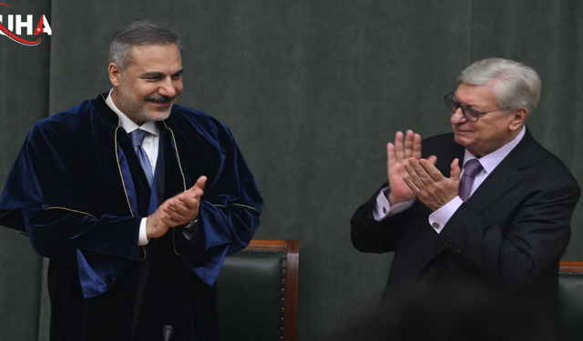 Moskova'da Tarihi Tören: Hakan Fidan'a Fahri Doktora