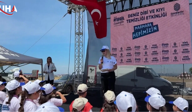 Bakırköy'de Deniz Temizliği: Marmara Hepimizin