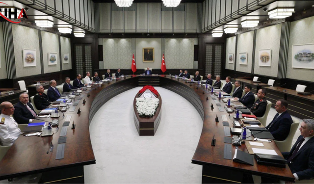 Milli Güvenlik Kurulu Toplandı: Kritik Bölge Mesajları