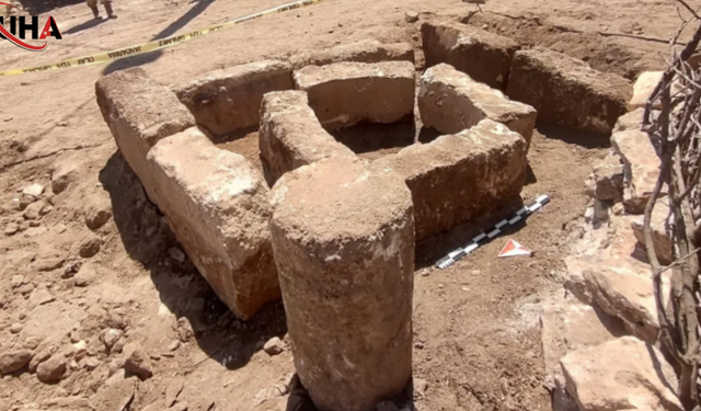 Mardin'de Yol İşçileri Asırlık Kilise Buldu