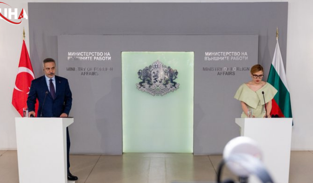 Bakan Fidan Sofya’da: Türkiye ve Bulgaristan Arasında "Güçlü İş Birliği" Vurgusu